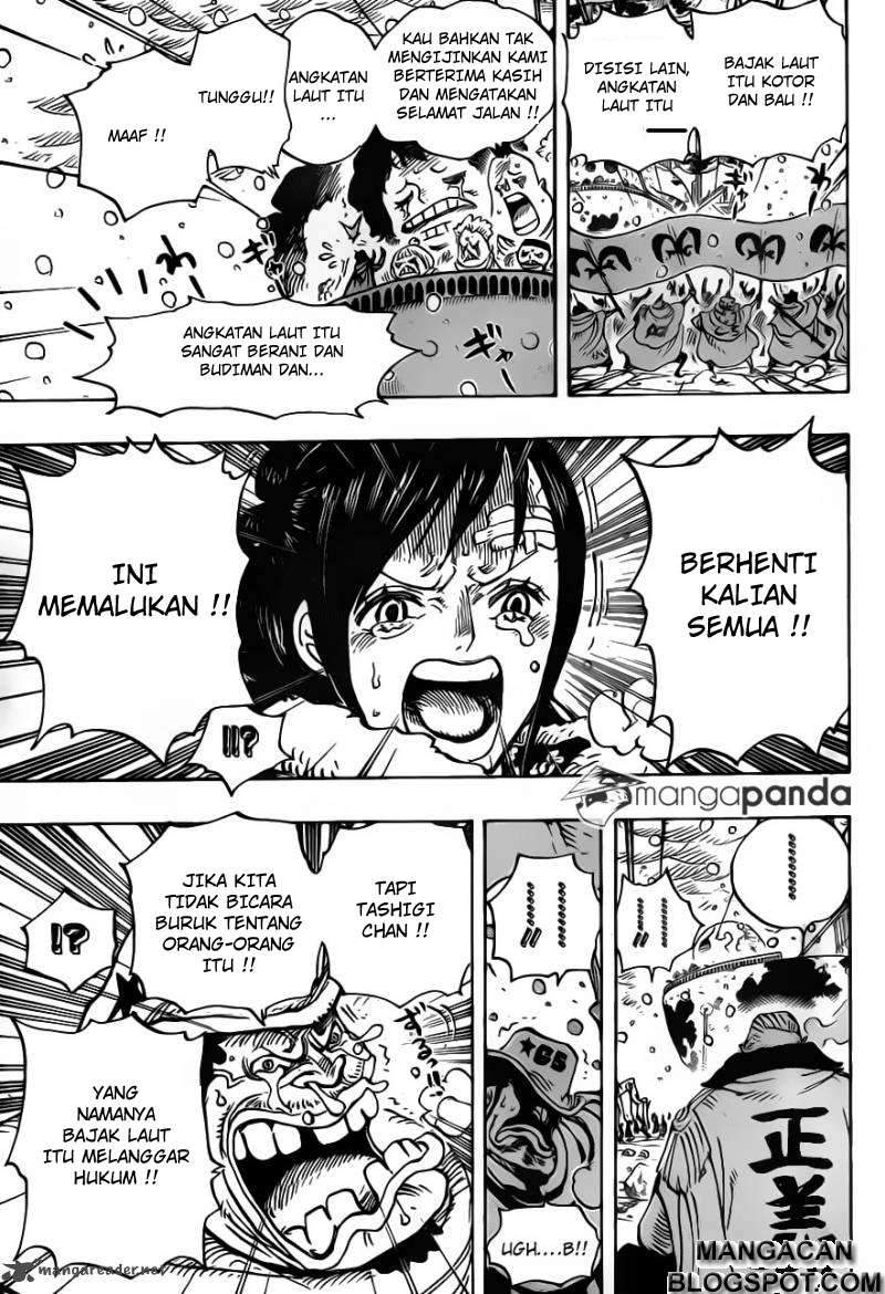 One Piece Chapter 697 Halaman 9