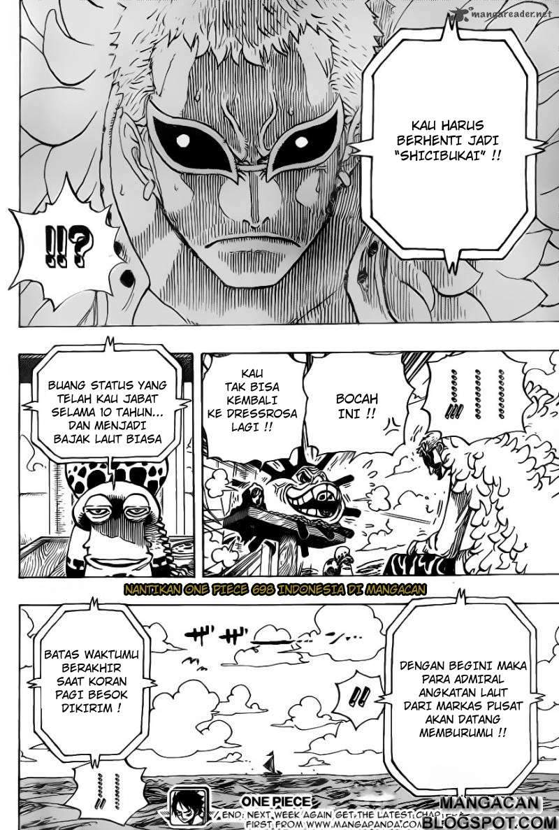 One Piece Chapter 697 Halaman 18