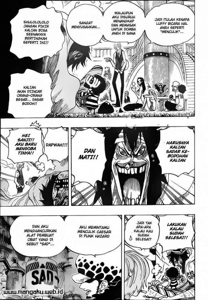 One Piece Chapter 698 Halaman 13