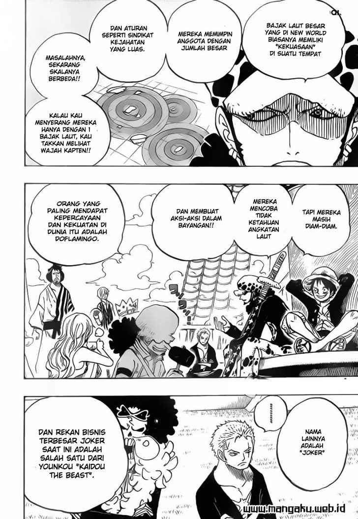 One Piece Chapter 698 Halaman 14