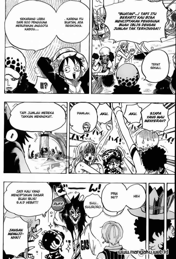 One Piece Chapter 698 Halaman 16
