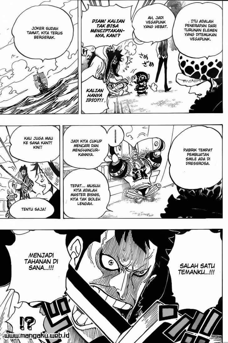 One Piece Chapter 698 Halaman 17