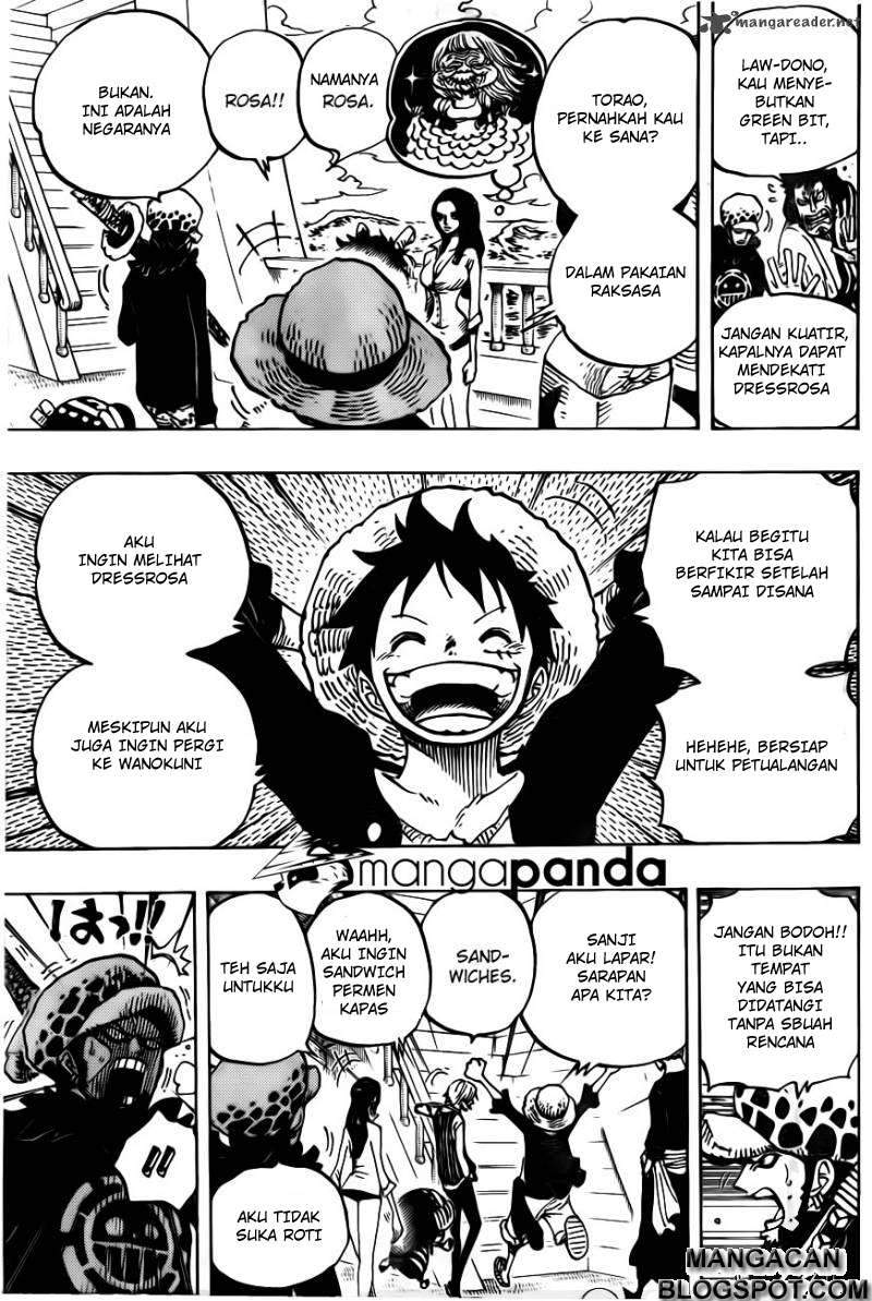 One Piece Chapter 700 Halaman 9