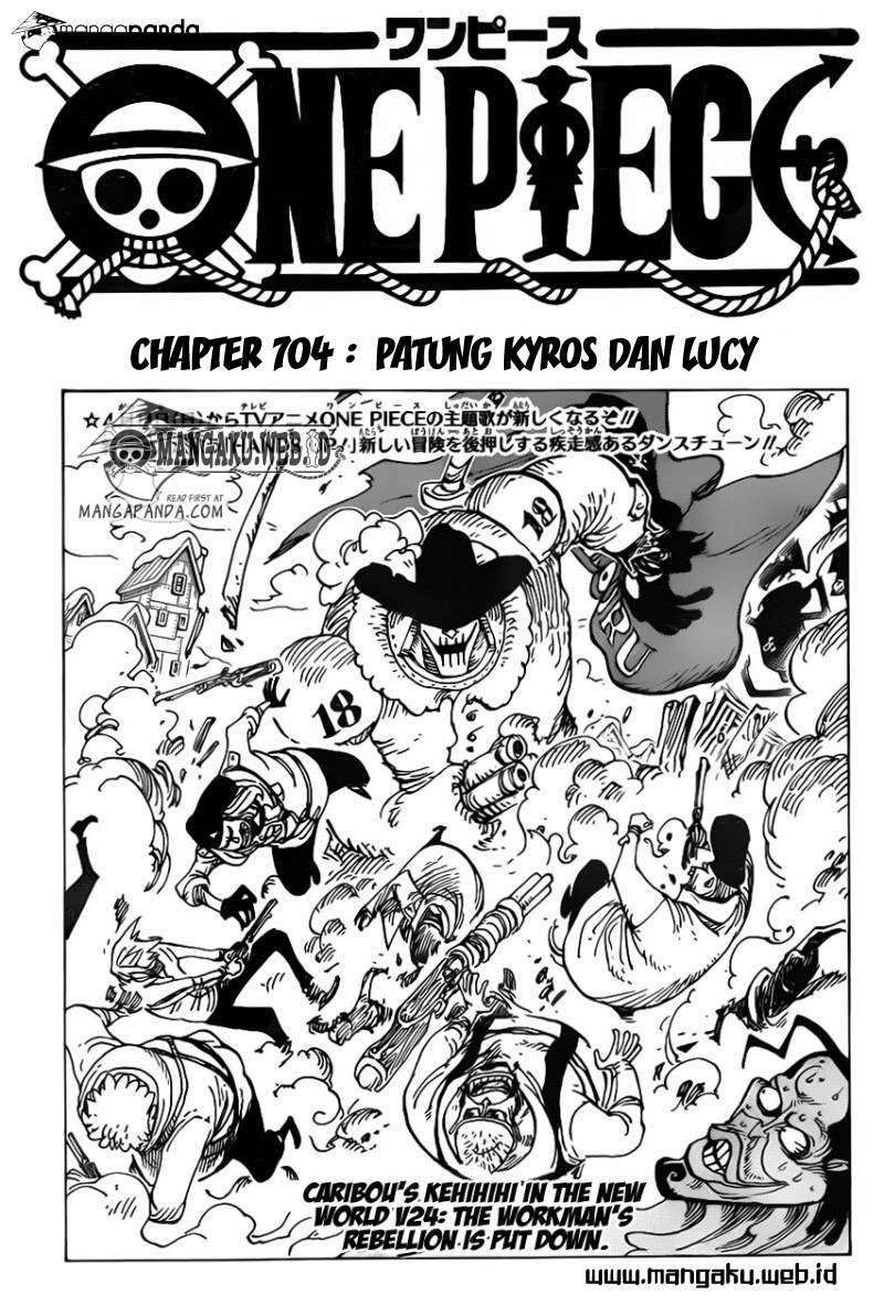 One Piece Chapter 704 Halaman 2