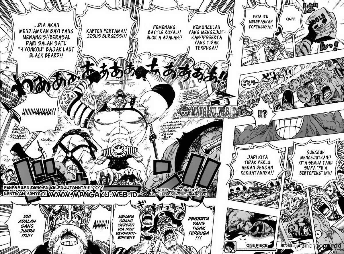 One Piece Chapter 704 Halaman 19