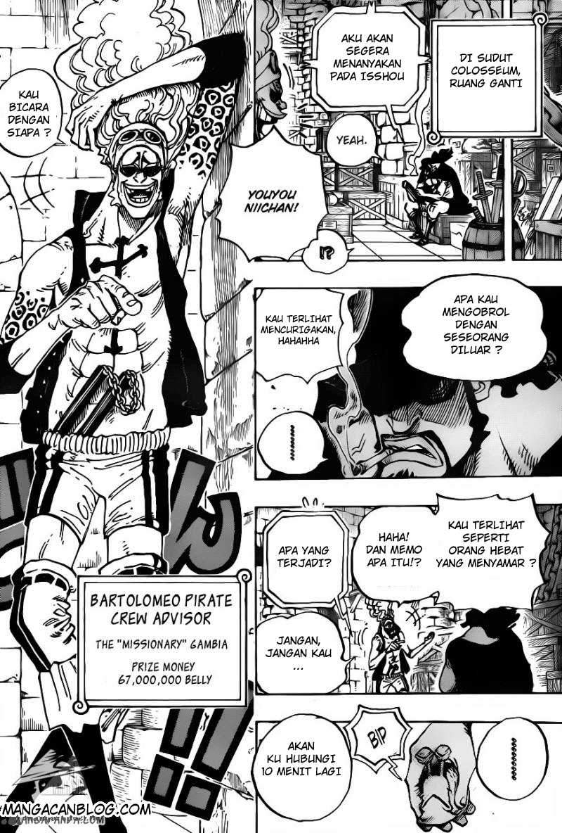 One Piece Chapter 705 Halaman 4