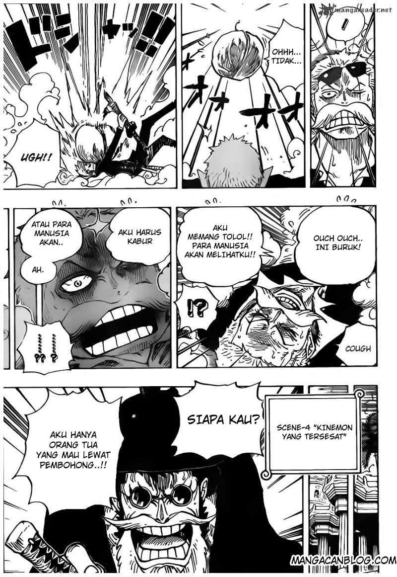 One Piece Chapter 705 Halaman 13