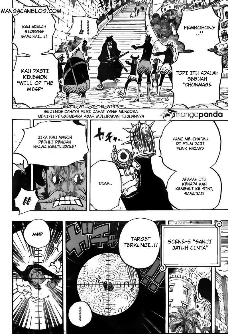One Piece Chapter 705 Halaman 14