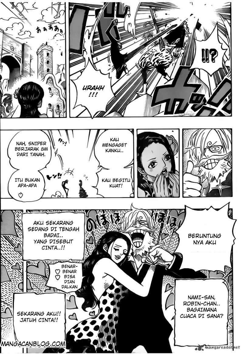 One Piece Chapter 705 Halaman 15