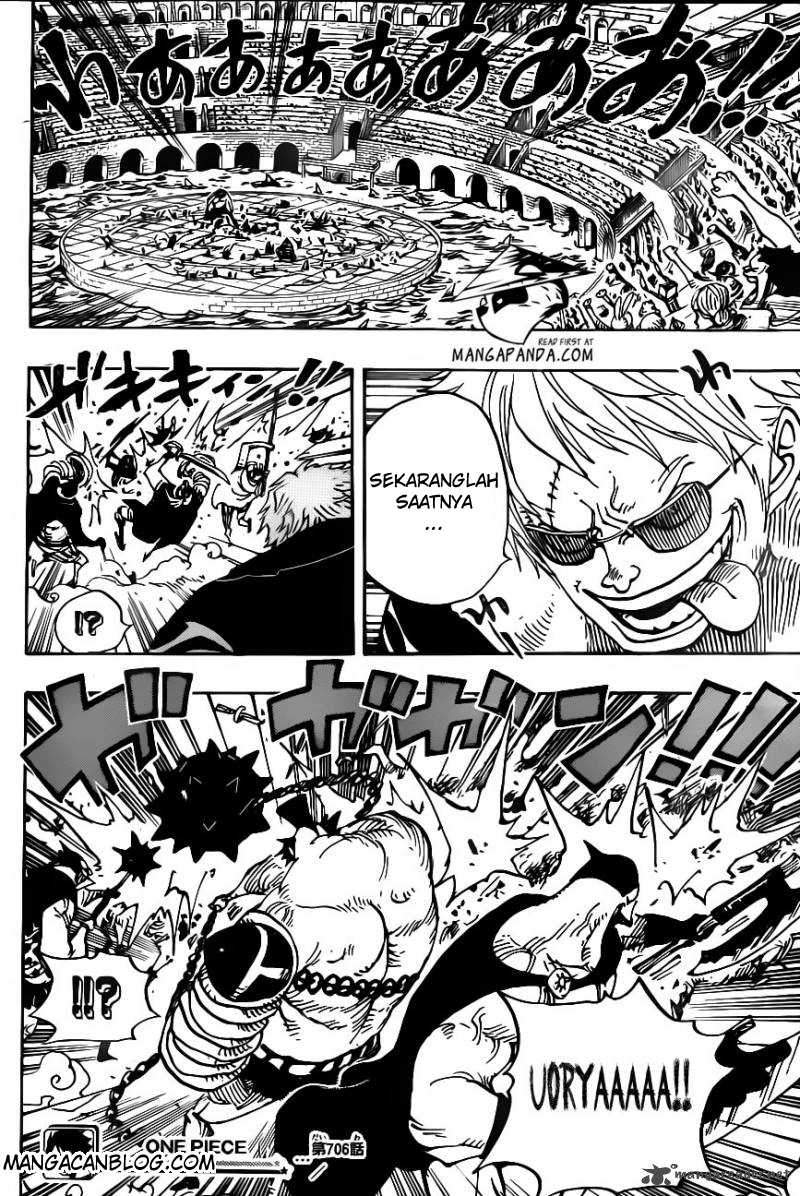 One Piece Chapter 706 Halaman 13