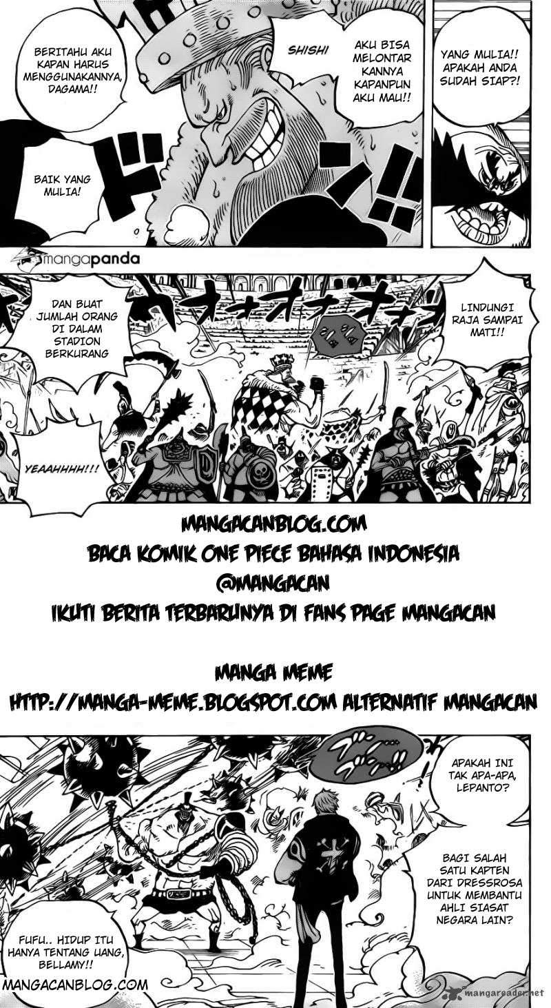 One Piece Chapter 707 Halaman 3