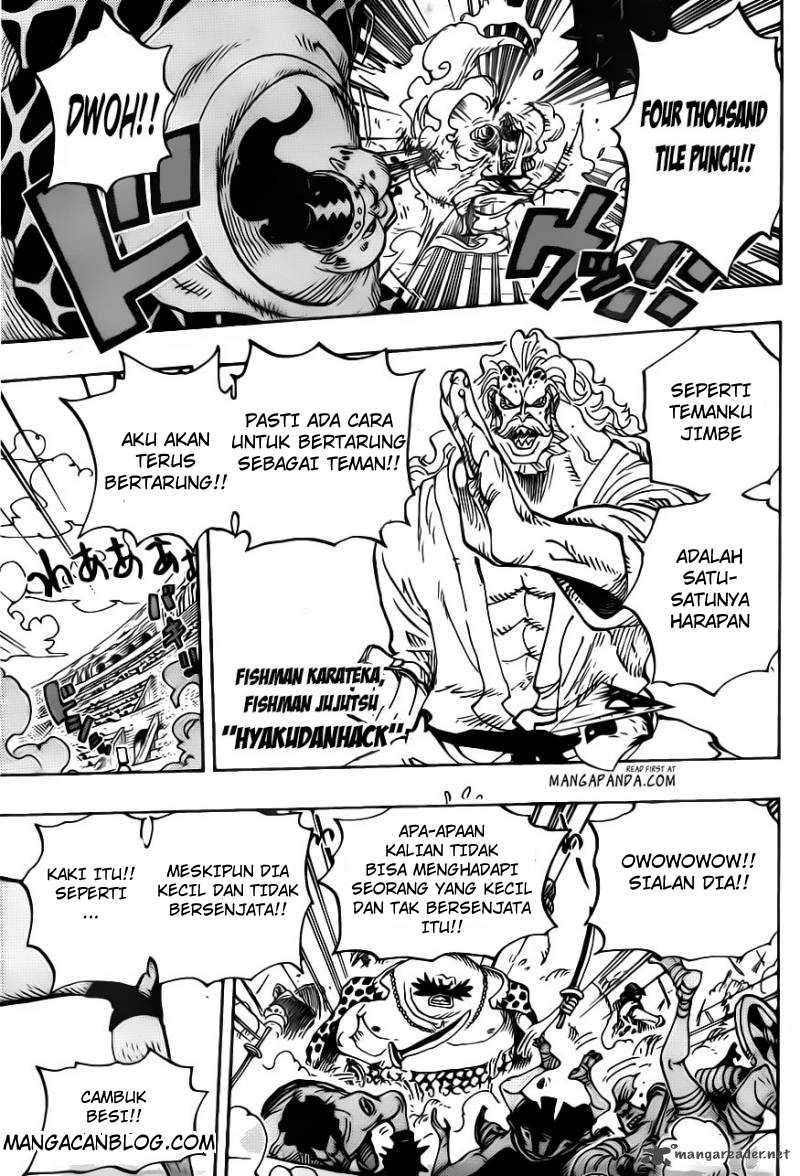 One Piece Chapter 707 Halaman 9