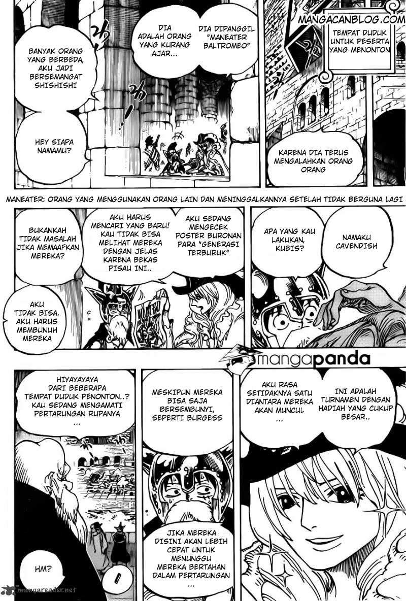 One Piece Chapter 707 Halaman 14