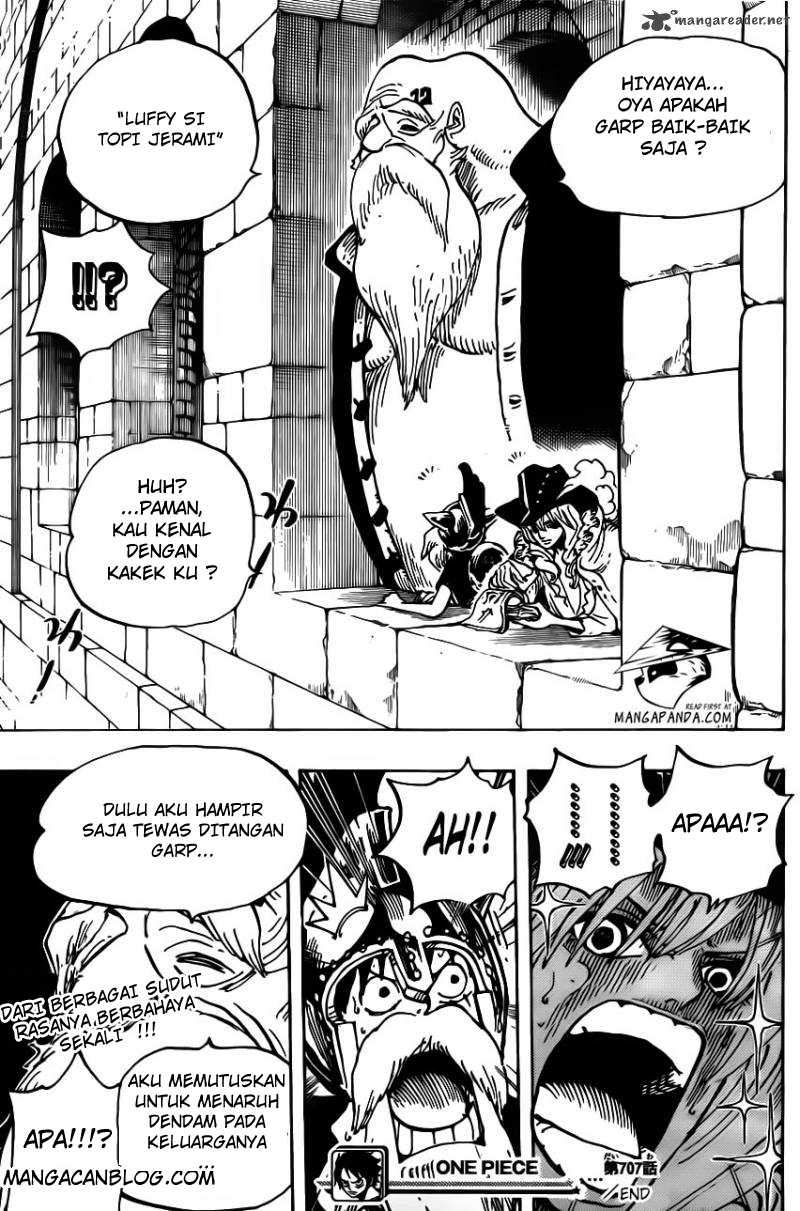 One Piece Chapter 707 Halaman 15