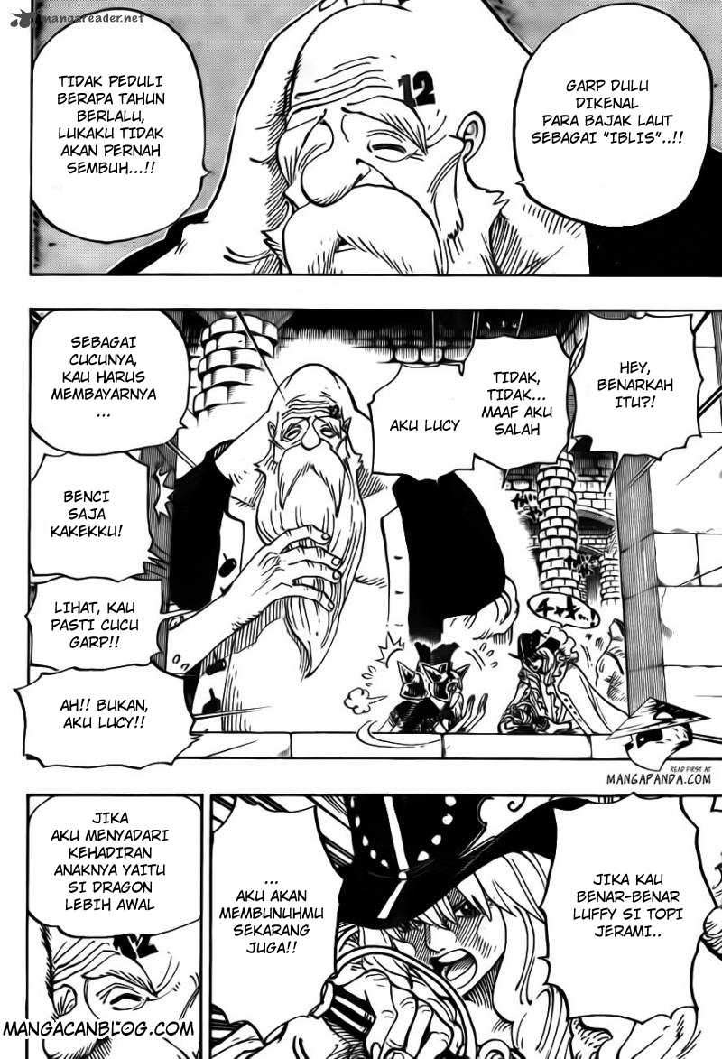 One Piece Chapter 708 Halaman 2