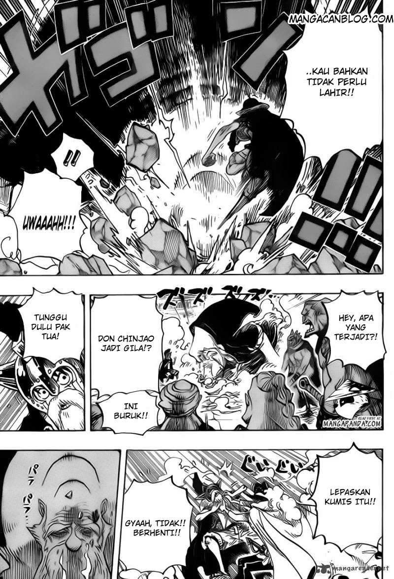 One Piece Chapter 708 Halaman 4