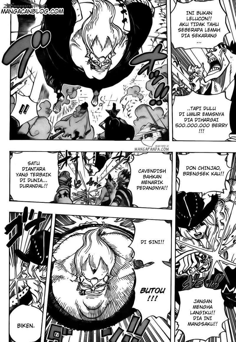 One Piece Chapter 708 Halaman 5