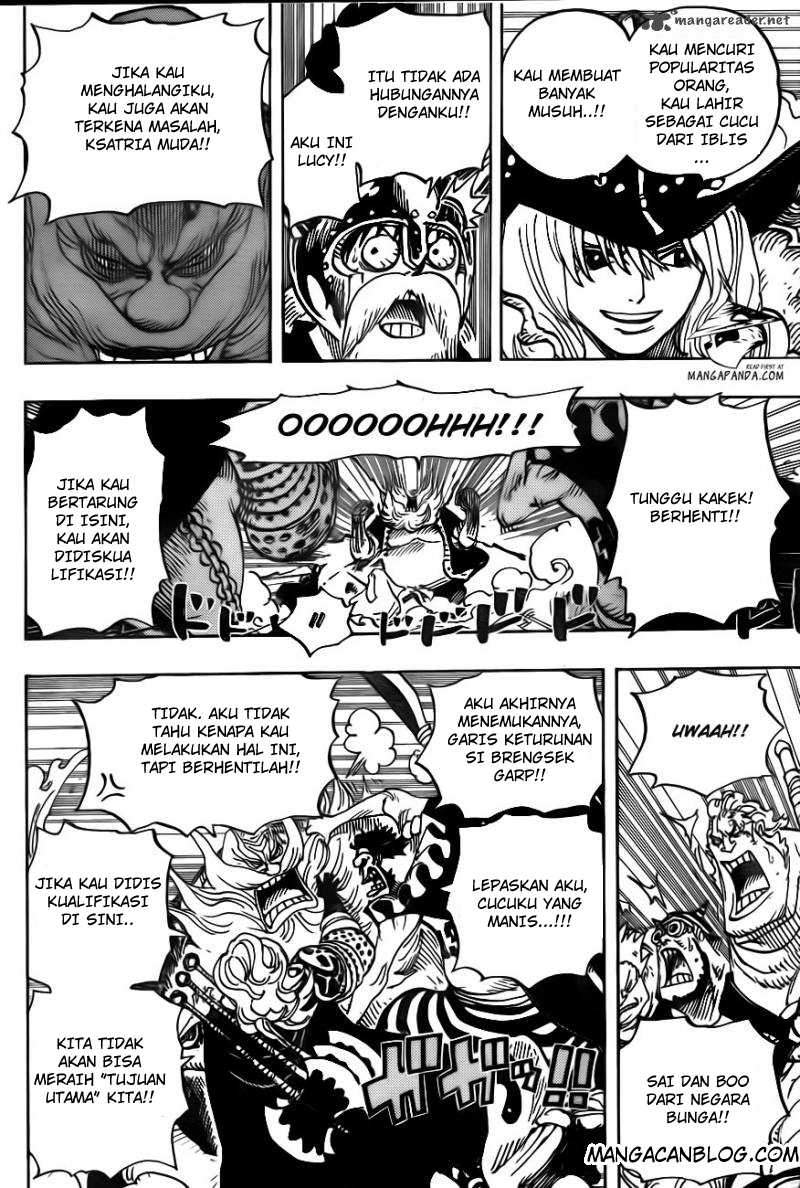 One Piece Chapter 708 Halaman 9