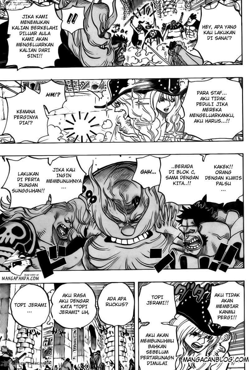 One Piece Chapter 708 Halaman 10