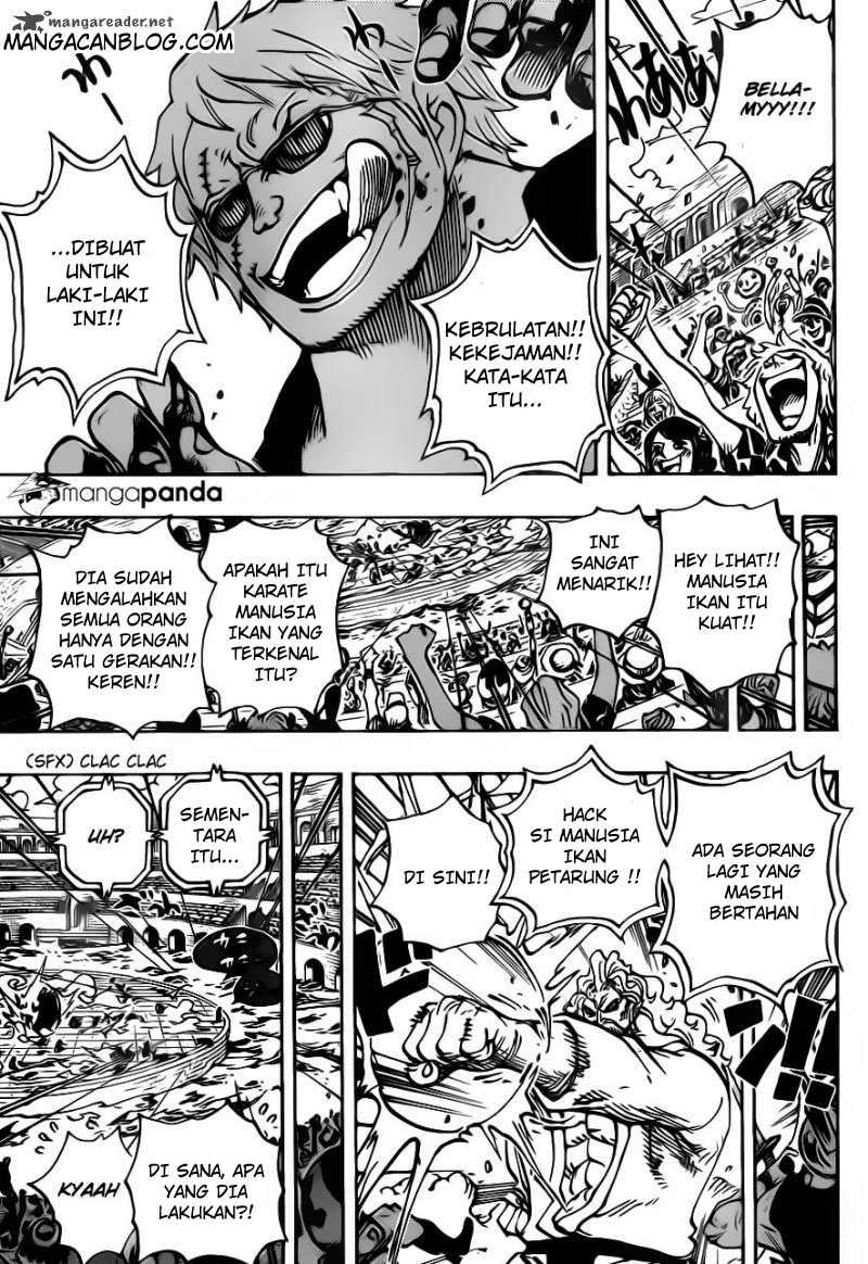 One Piece Chapter 708 Halaman 14
