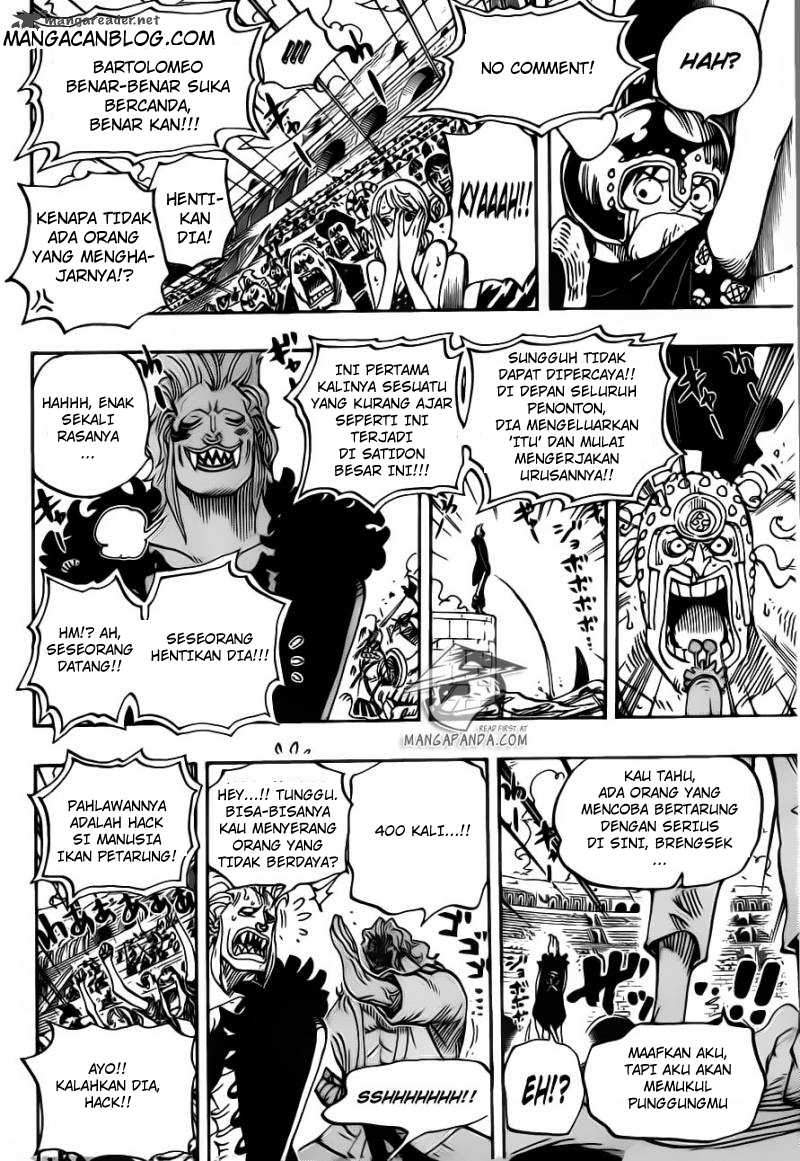 One Piece Chapter 708 Halaman 15