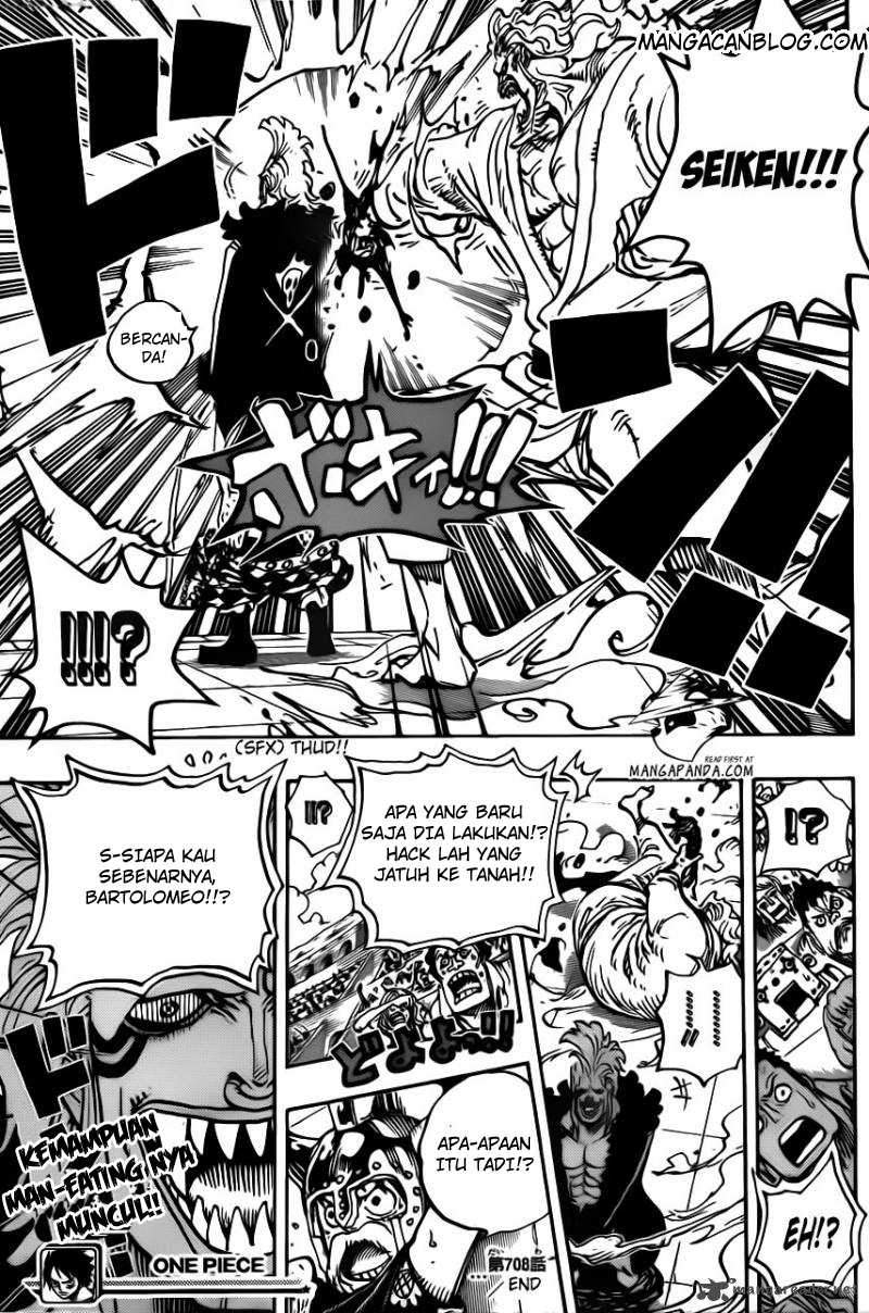 One Piece Chapter 708 Halaman 16