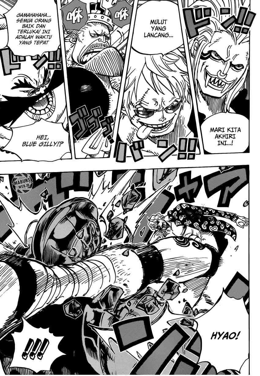 One Piece Chapter 709 Halaman 5