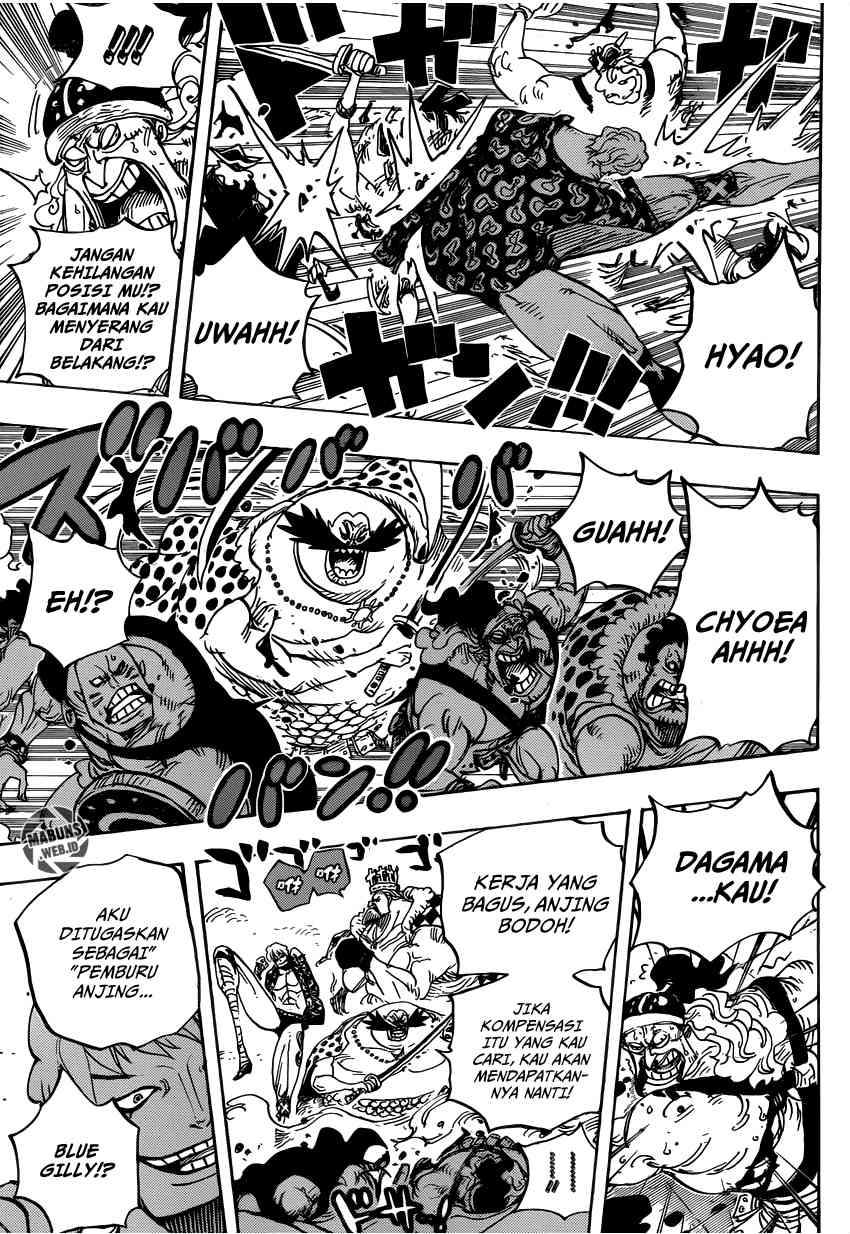 One Piece Chapter 709 Halaman 7