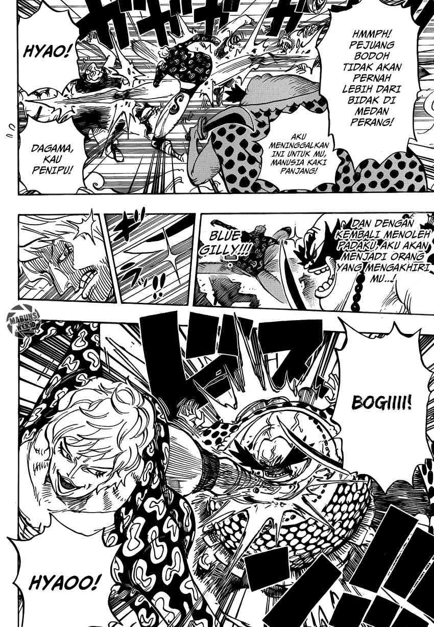 One Piece Chapter 709 Halaman 8