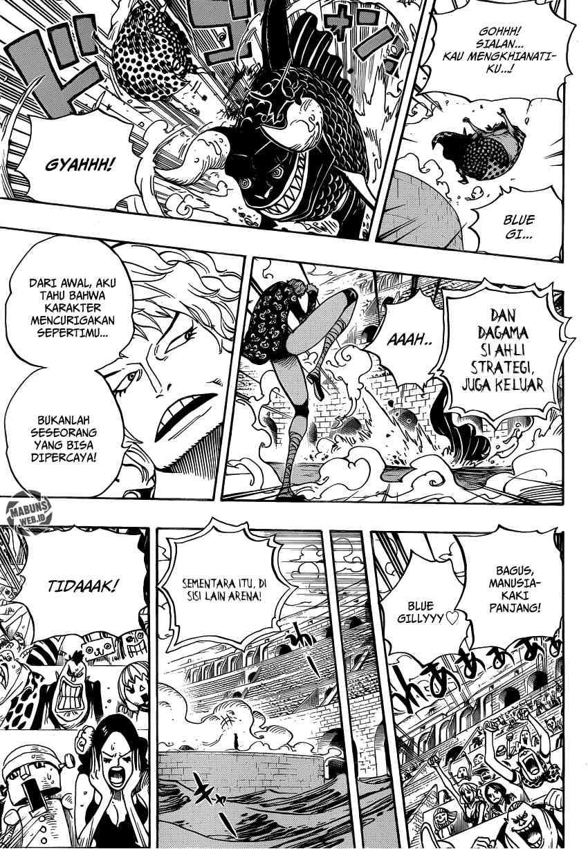 One Piece Chapter 709 Halaman 9