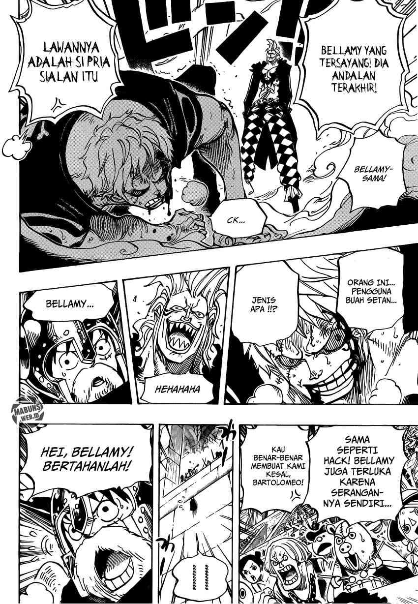One Piece Chapter 709 Halaman 10