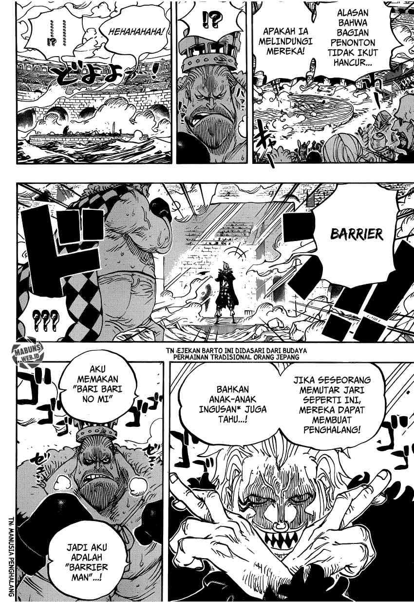 One Piece Chapter 709 Halaman 17