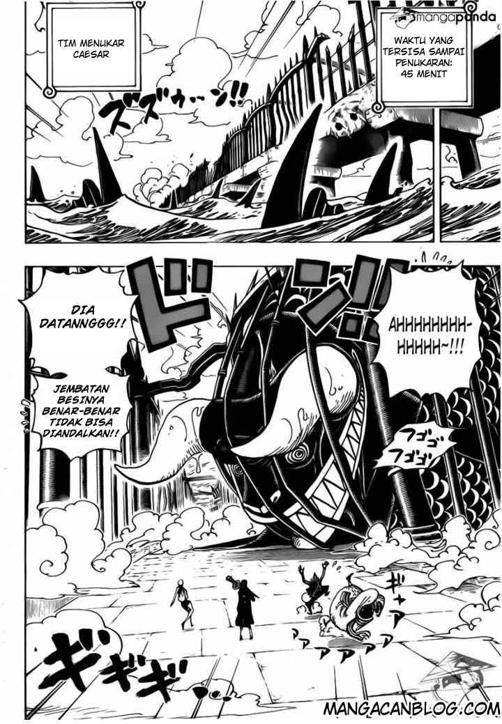 One Piece Chapter 710 Halaman 3