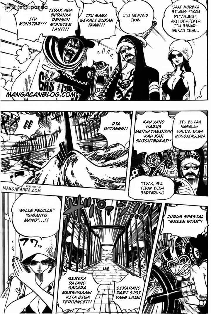 One Piece Chapter 710 Halaman 4