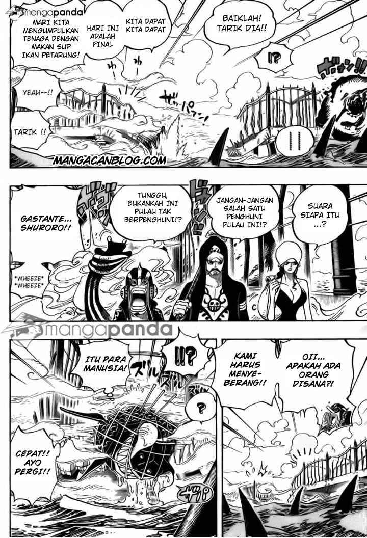One Piece Chapter 710 Halaman 9