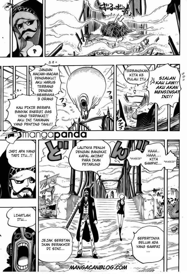 One Piece Chapter 710 Halaman 10
