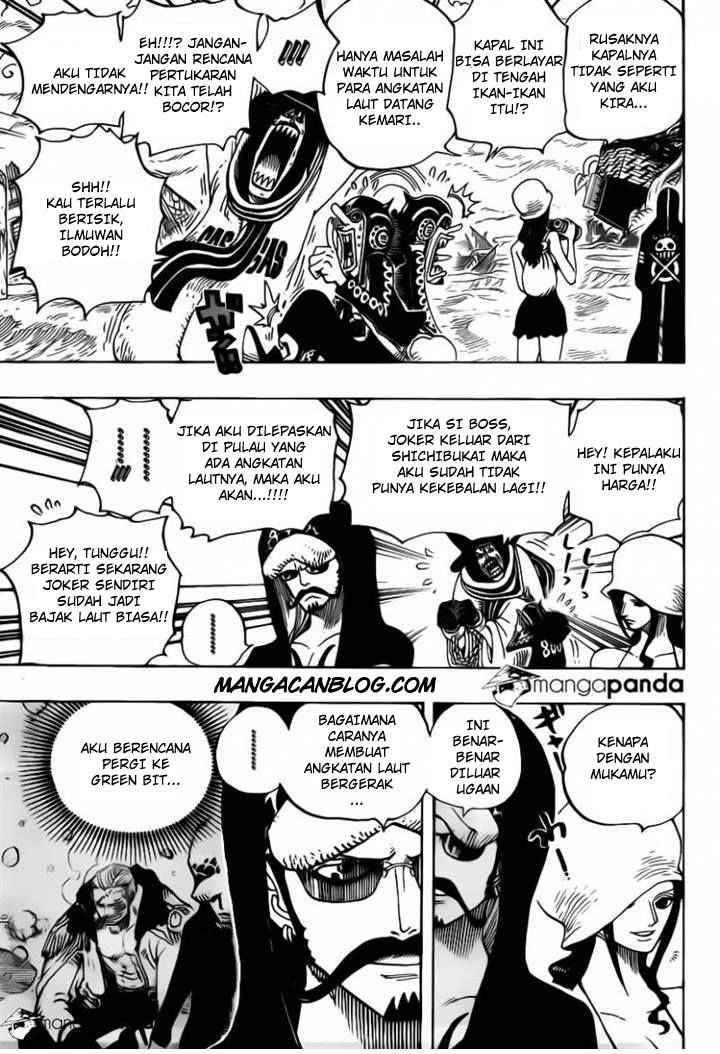 One Piece Chapter 710 Halaman 13