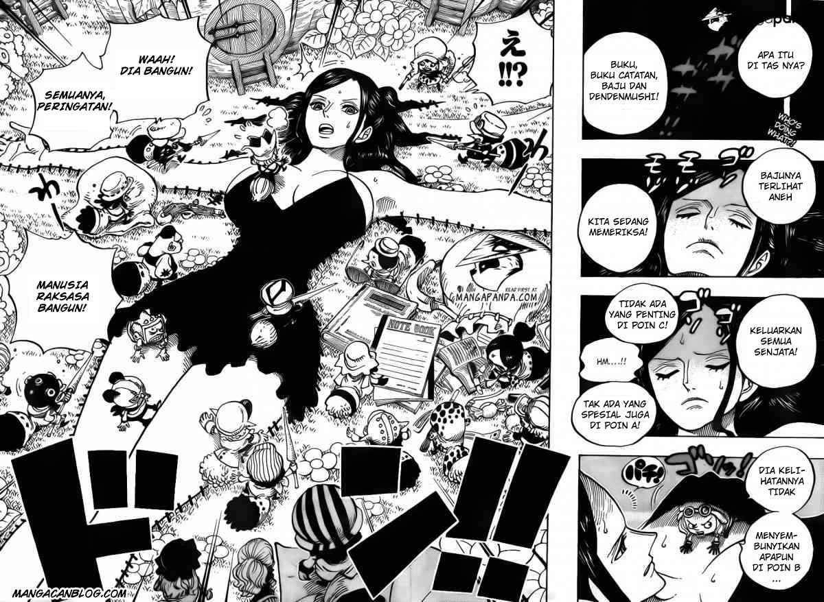 One Piece Chapter 711 Halaman 2