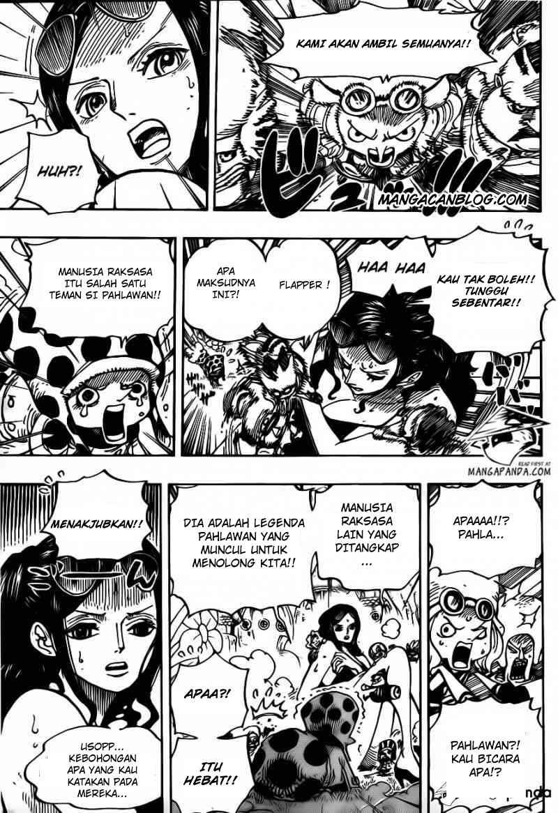 One Piece Chapter 711 Halaman 8