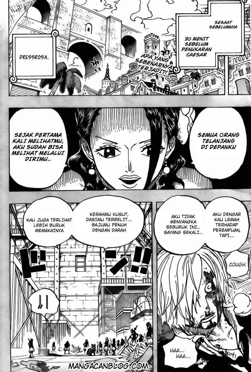 One Piece Chapter 712 Halaman 3