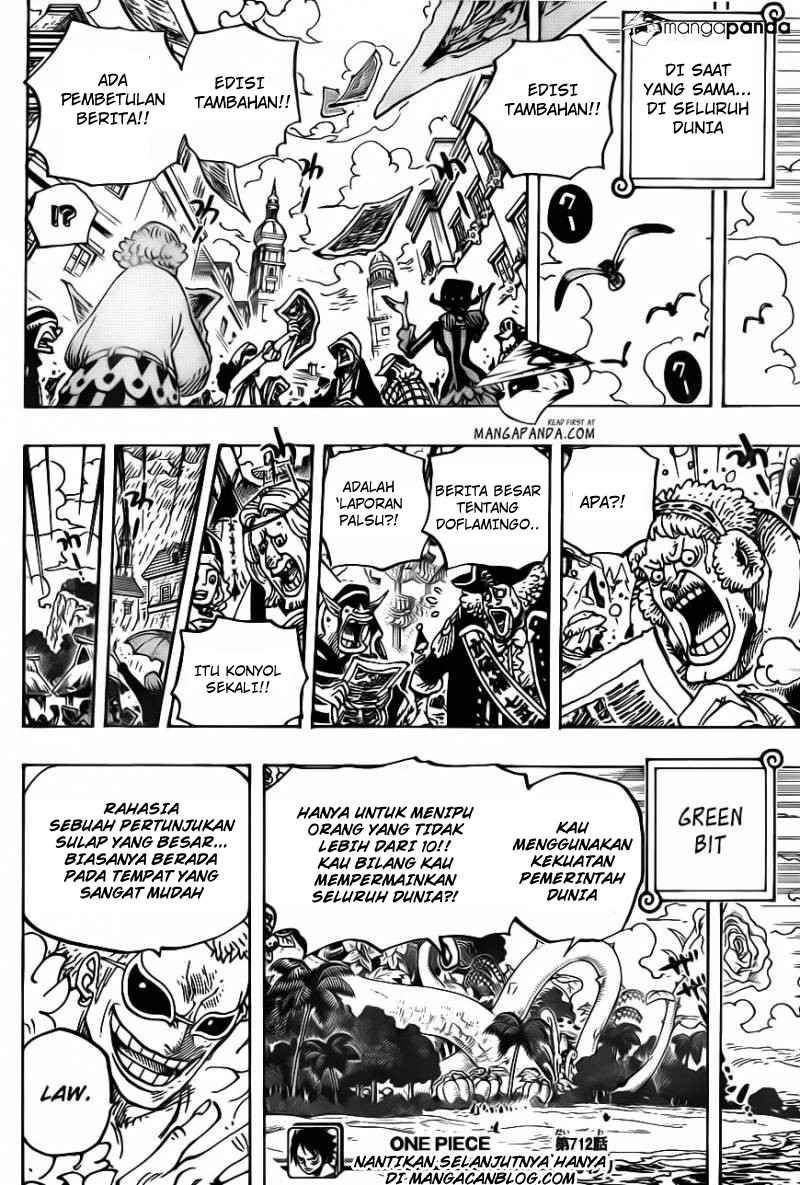 One Piece Chapter 712 Halaman 18