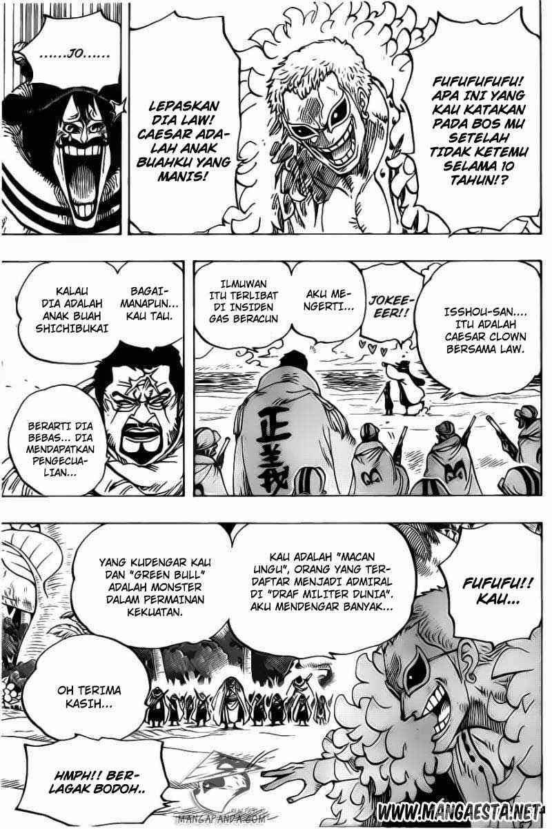 One Piece Chapter 713 Halaman 4