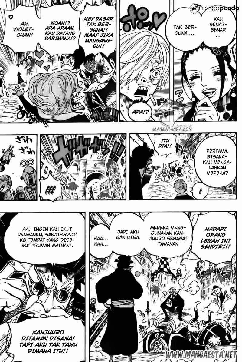 One Piece Chapter 713 Halaman 15
