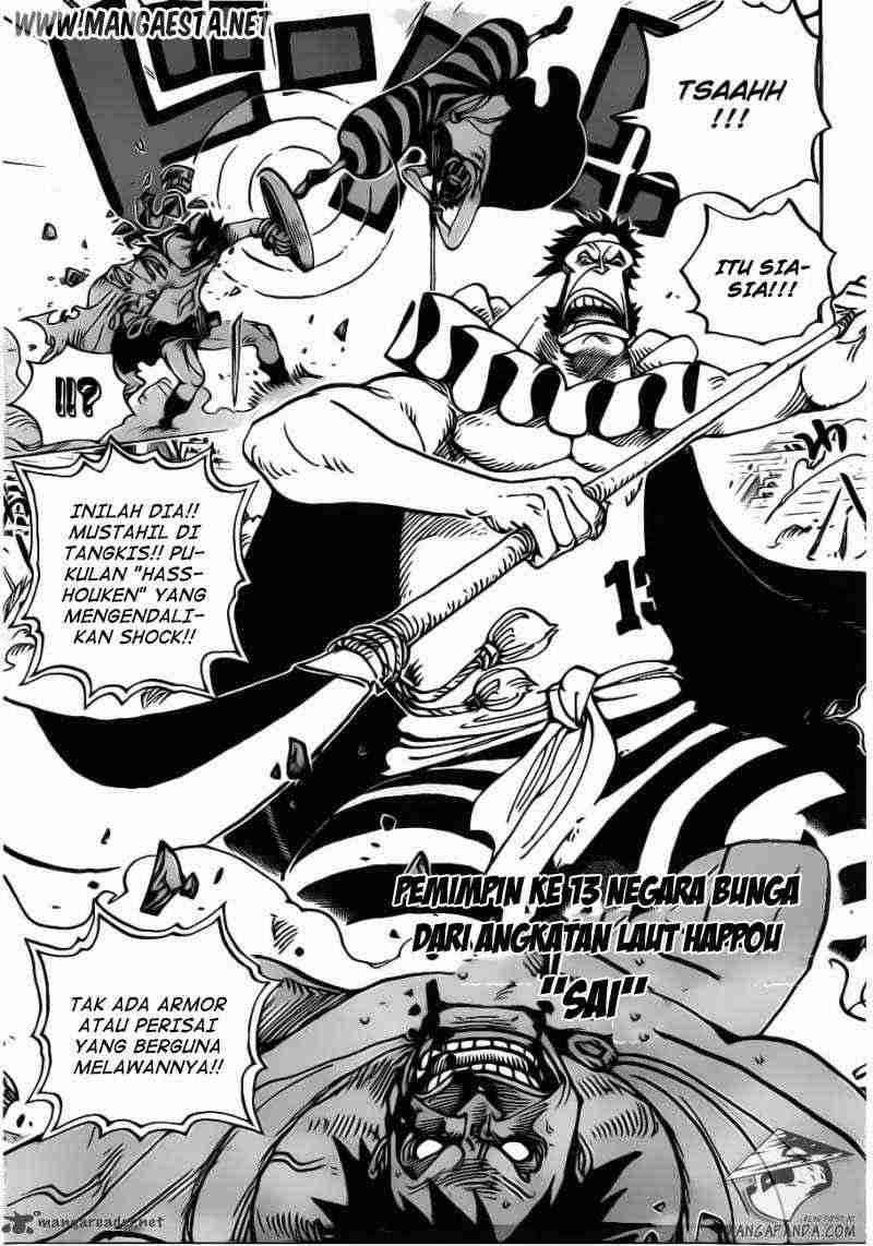 One Piece Chapter 715 Halaman 7