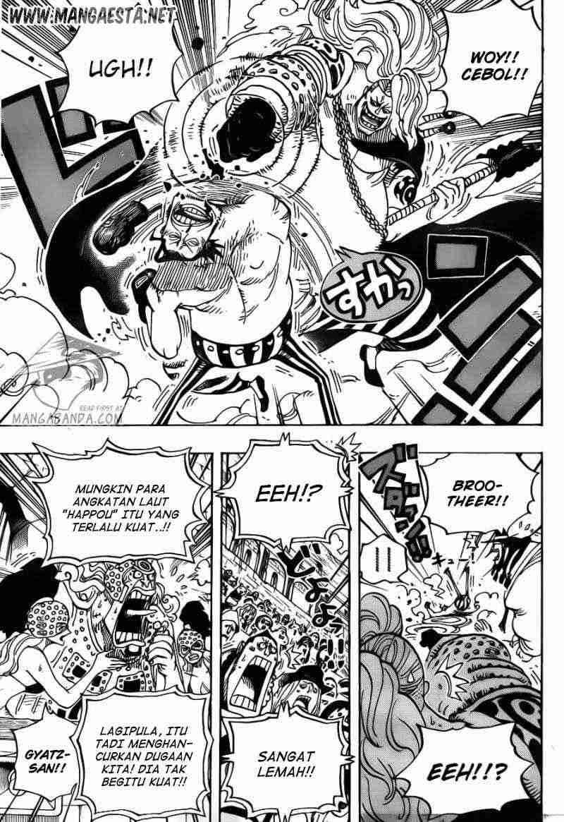 One Piece Chapter 715 Halaman 14