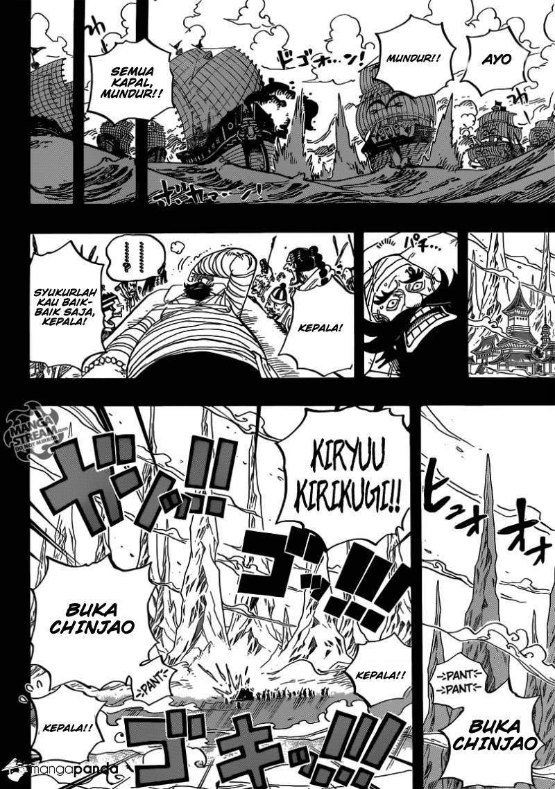 One Piece Chapter 719 Halaman 12