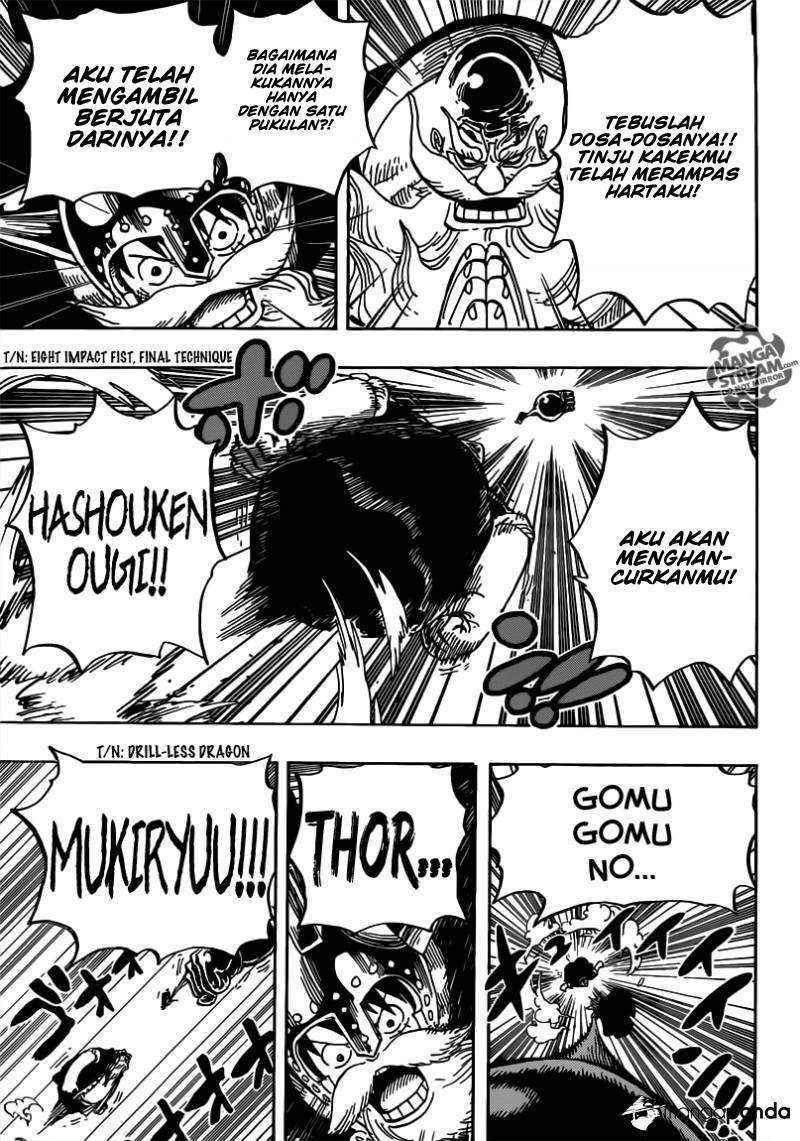 One Piece Chapter 719 Halaman 15