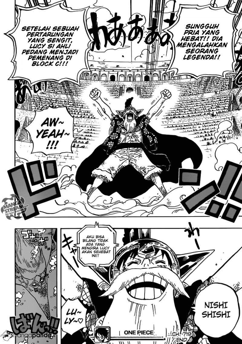 One Piece Chapter 719 Halaman 19