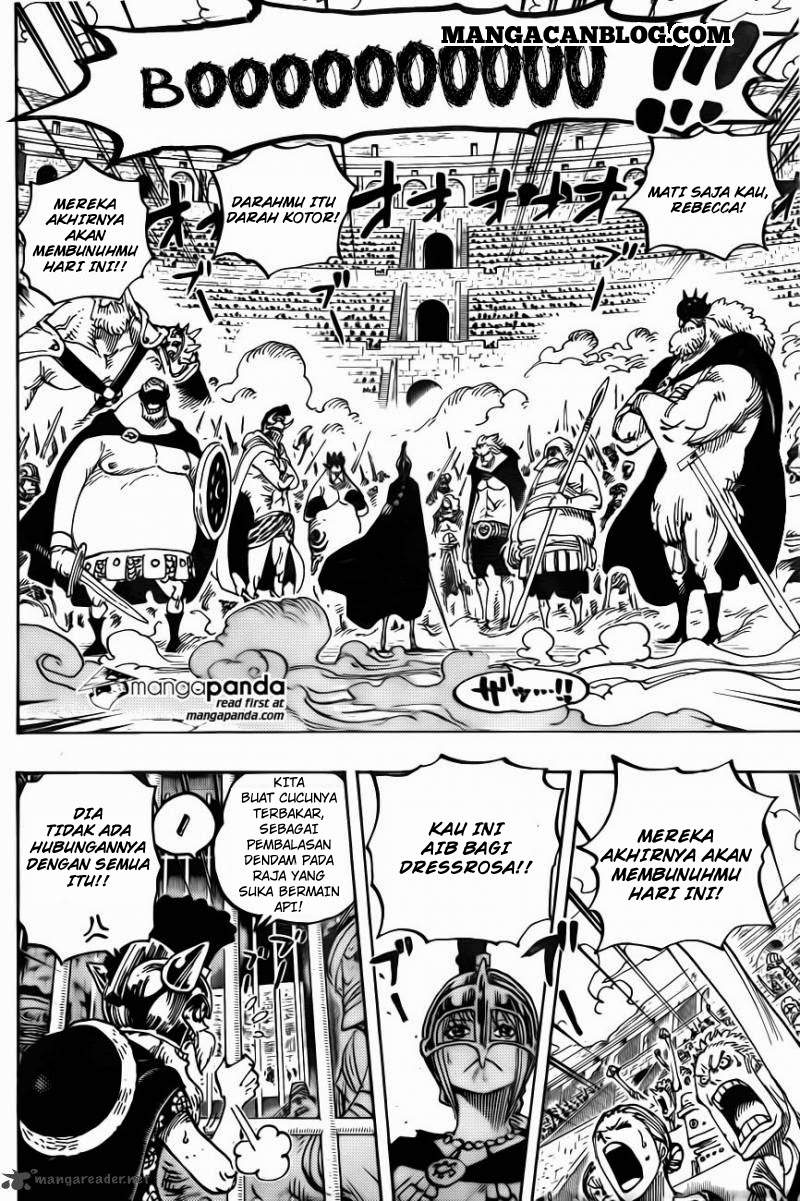 One Piece Chapter 722 Halaman 2