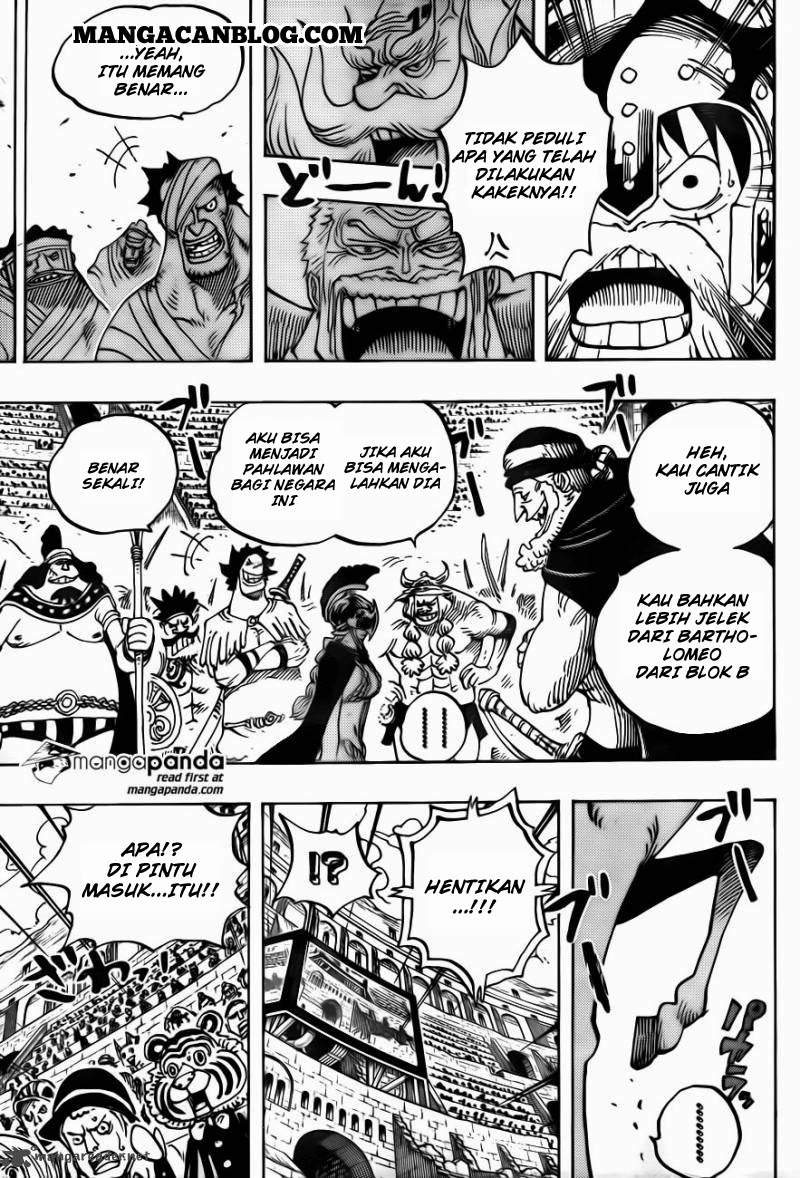 One Piece Chapter 722 Halaman 3